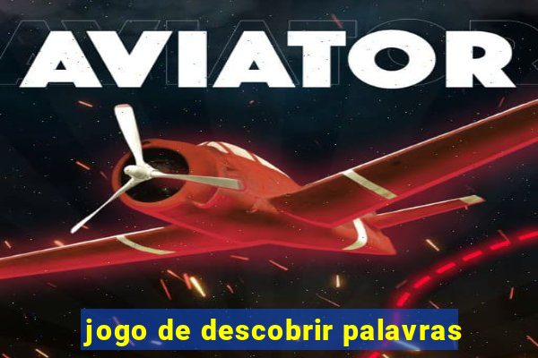 jogo de descobrir palavras